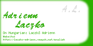 adrienn laczko business card